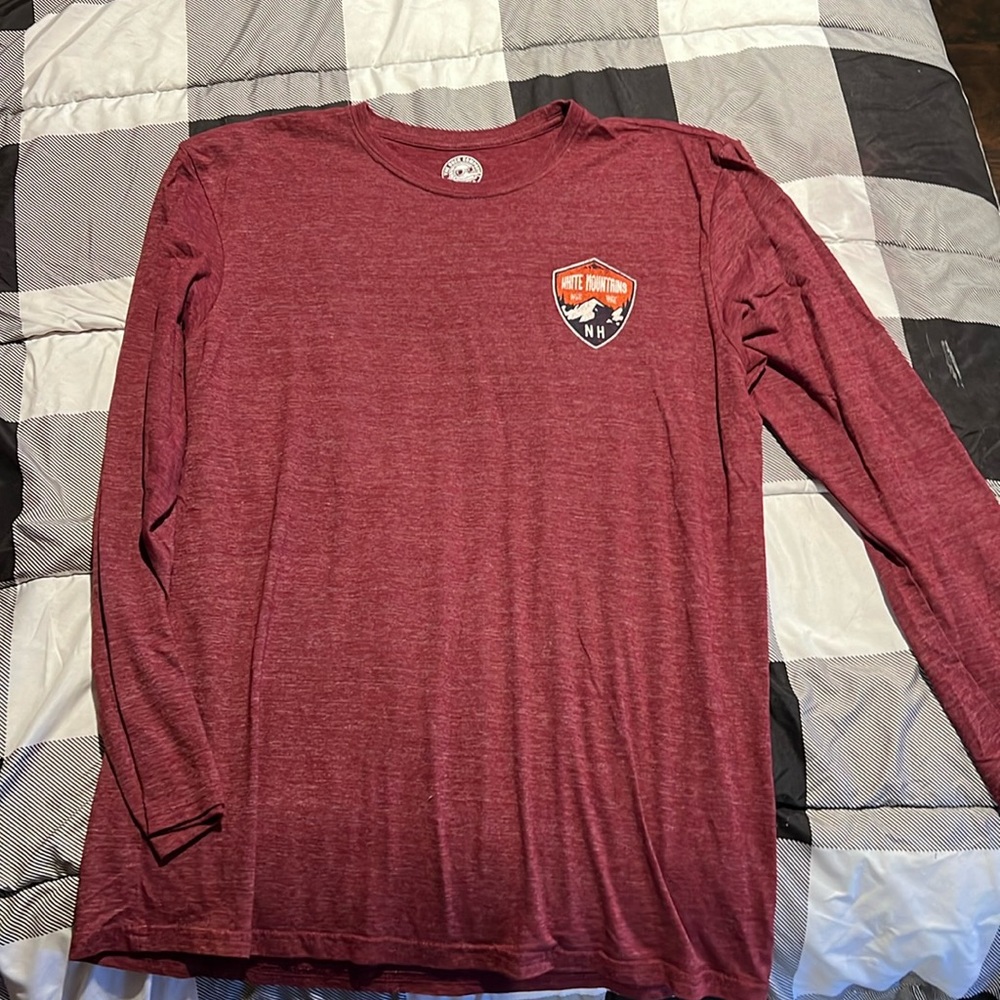 Large lightweight long sleeve t